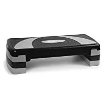 Klarfit ST3 - Step Aerobic- Fitness Tablet- Esterilla de Entrenamiento- Altura Regulable- 3 niveles de altura…